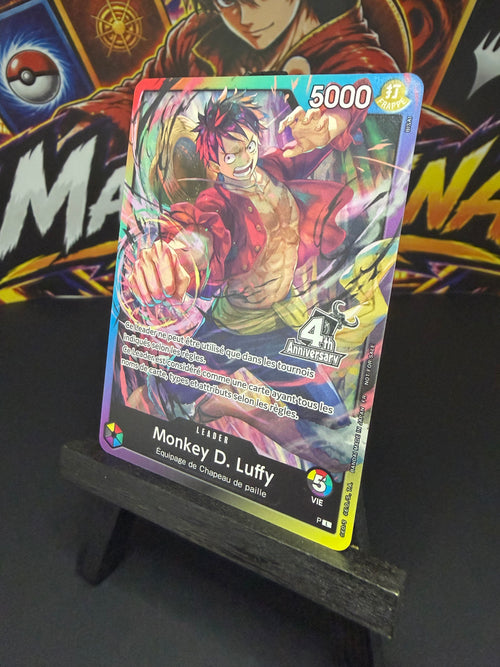 Monkey.D.Luffy (4th Anniversary Leader Card)