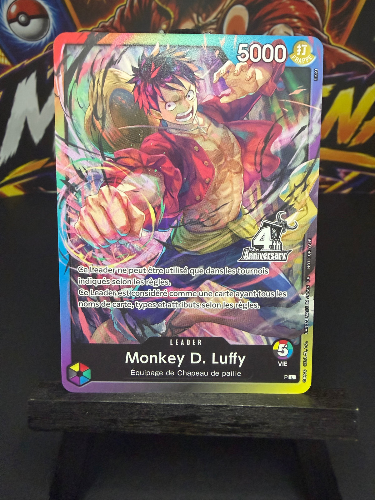 Monkey.D.Luffy (4th Anniversary Leader Card)
