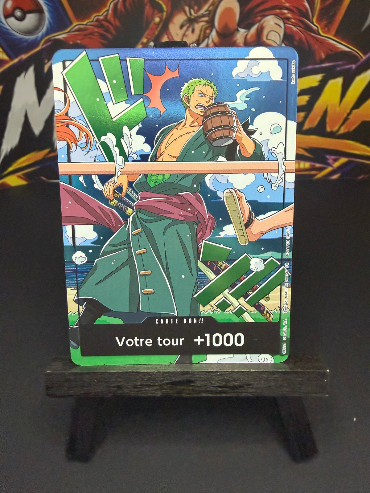 DON!! Card (World United) (Zoro) FR🇫🇷